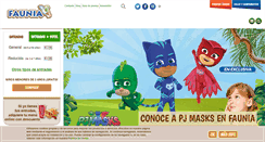 Desktop Screenshot of faunia.es